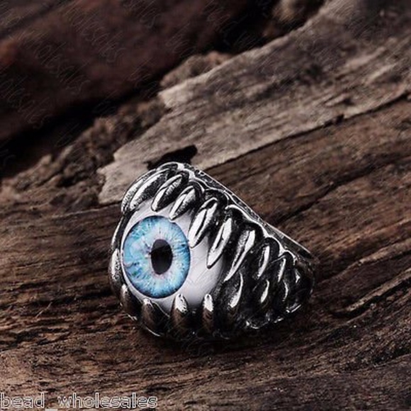 Men Cool Stainless Steel Dragon ring - Picture 2 of 5